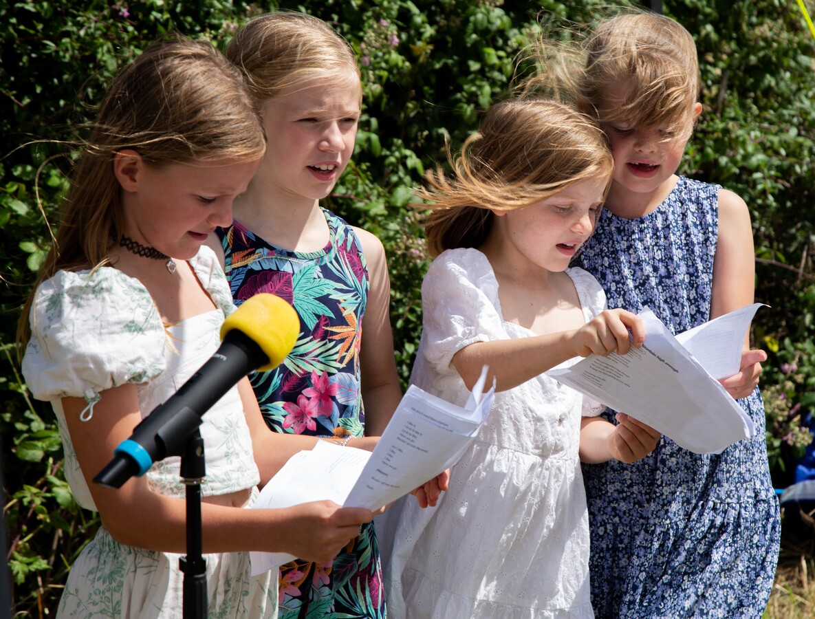 Members of the West Hanningfield School Choir